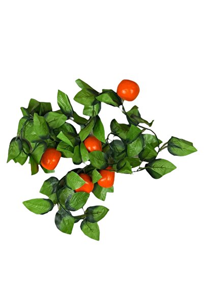 OEM Ghirlandă Decorativă Artificială Frunze și Mandarine Verde 2 m