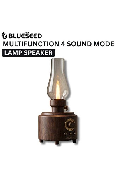 blueseed BS-606 Lamp Bluetooth Speaker, 5W Wireless Speaker with Dimmable 150...