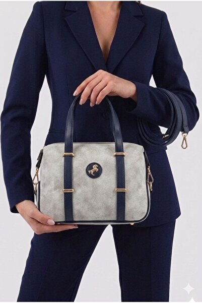 POLO BAG Women's 4-Section Medium-Sized Hand and Shoulder Bag