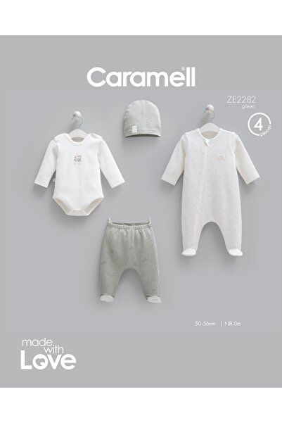 Caramell Tulumlu 4'lü Set Teddy Bear ZE2517