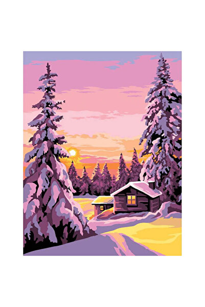 MARGOT Tapety 60X80Cm - 152.58 the Evening Light over the Snowy House