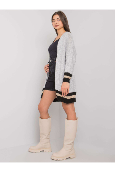 Factory Price Cardigan Dama Gri