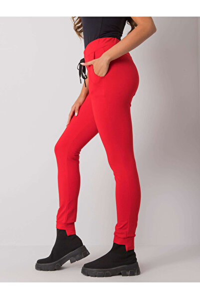 Factory Price Pantaloni Trening Dama Rosu