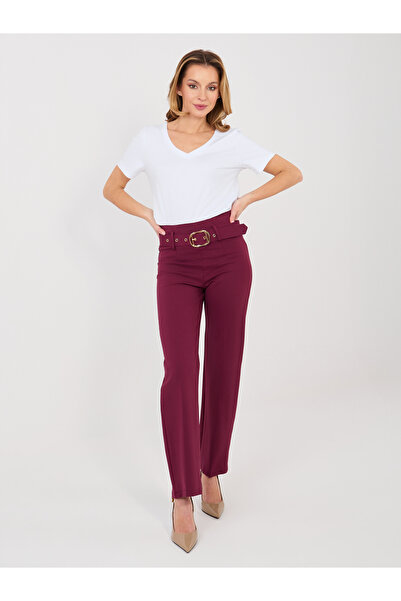 Factory Price Pantaloni Dama Rosu