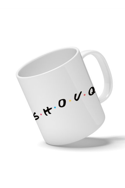 Generic Fashion World Mug Printed with High-quality Friends by name SHOUQ