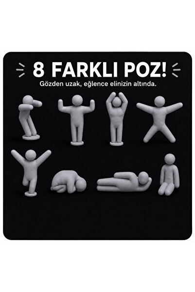DÖRT4LÜK Meccha Chameleon Game Karakter 8 Pozisyon