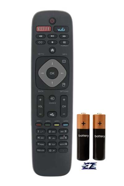 ELTRAZONE Replacement Remote Control Basic Without Voice Assistant for Philip...