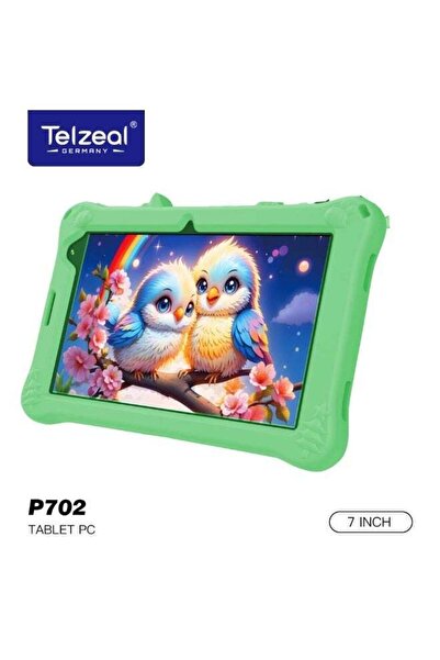 TELZEAL P702 Kids Android Tablet With 7 Inch Display 6GB RAM 256GB ROM 4000mA...