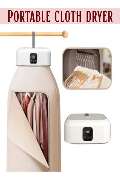 ELTRAZONE Portable Clothes Dryer with Remote Control – Electric Garment Dryin...