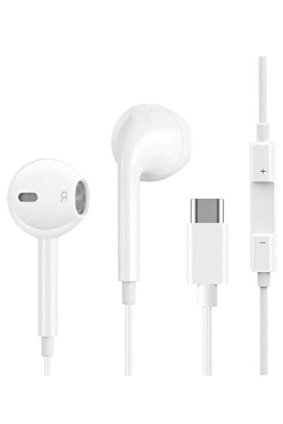 ELTRAZONE سماعات أذن سلكية USB-C من النوع C لهواتف آيفون 15 برو ماكس وآيبود م...