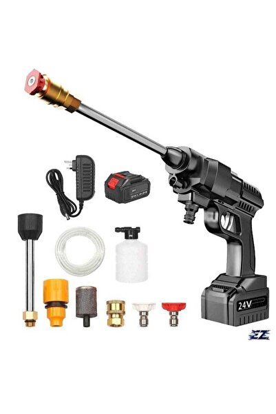 ELTRAZONE 24V Portable Cordless Pressure Washer – 5600mAh Mini Lithium Batter...