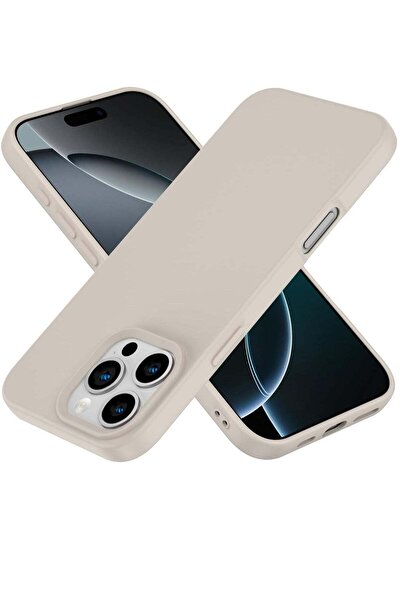 ELTRAZONE iPhone 16 Pro Max Slim Fit Stone Gray TPU Case – Soft, Flexible, Sh...