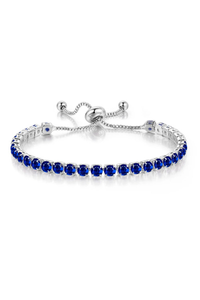 GlaMLo Accessories Brățară tenis reglabilă, cu pietre zirconiu