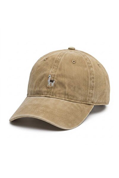 Aware Time Unisex Özle Washed Denim Cap Hat
