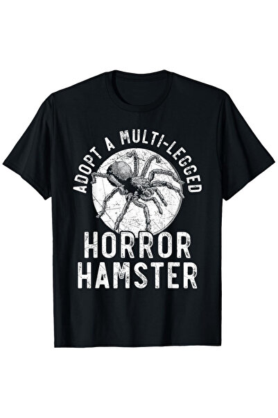 BASEPULSE Get Large-Sized T-Shirt Featuring Terrifying Multi-Legged Hamster T...
