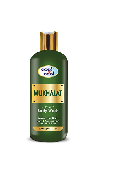 COOL & COOL Mukhalat Body Wash 250 ML- Alcohol-Free, Enriched with Vitamin E,...