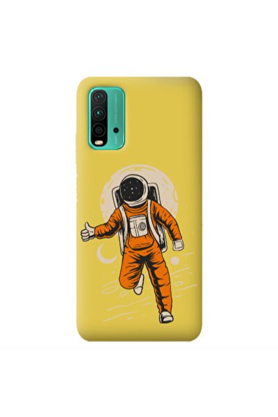 Other Xiaomi Poco M3 Hitchhike Yellow Colored Silicone TPU Θήκη