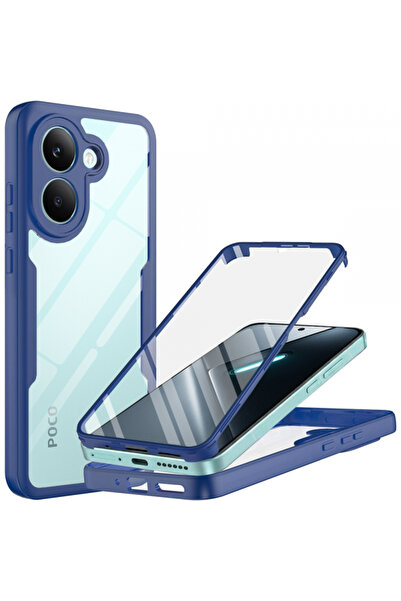 Techsuit Husa pentru Xiaomi Poco X8 Pro, Techsuit, ColorVerse 360, Albastra