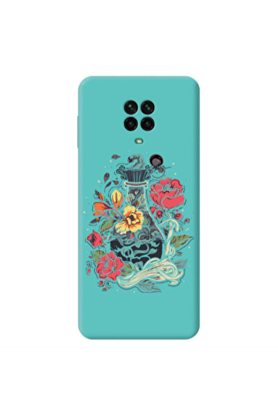 Other Xiaomi Redmi Note 9 Pro Magic vase Turquoise Colored Silicone TPU Θήκη