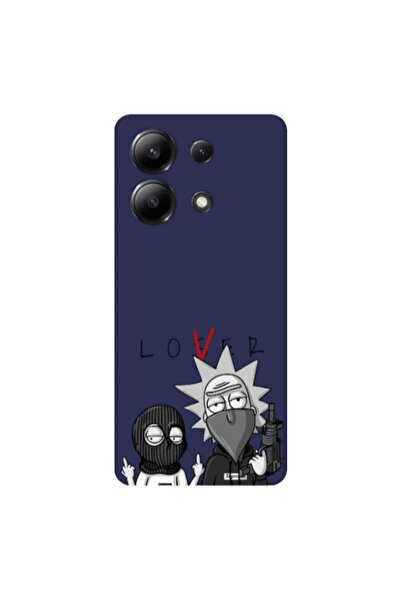 Other Xiaomi Redmi Note 13 4G Rick Loser Dark blue Colored Silicone TPU Θήκη