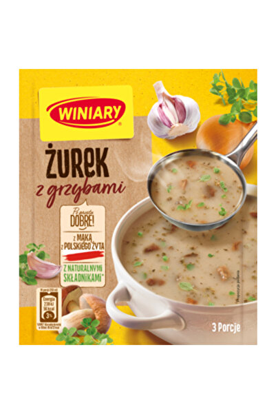 Winiary Zurek cu ciuperci, 49g,