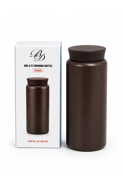 B&D Stainless Steel Vacuum Insulated Water Bottle, 350ml, Silver