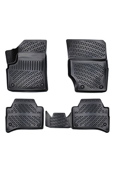 Umbrella Set de covorașe auto din cauciuc tip tavă pentru Porsche Cayenne I 2...
