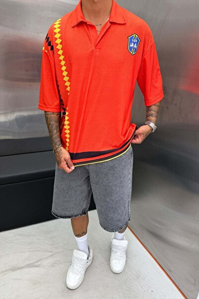 NOMARC Orange Forma Tshirt