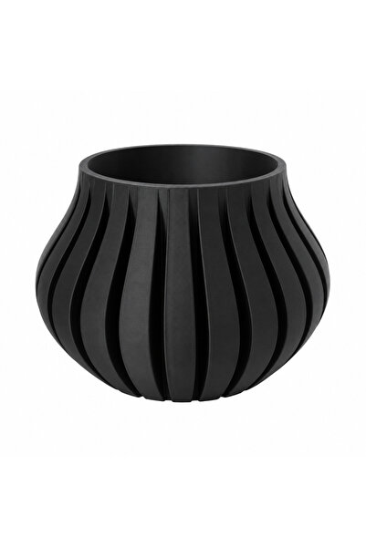 PrintForge Vaza Silas, PrintForge®, printata 3D, 18x18x19 cm, fabricata din P...
