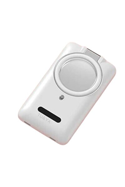 TU&YA ®   Baterie externă magnetică wireless, Inel LED pentru selfie, Încărca...