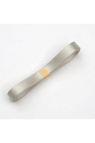 OEM Satin Ribbon Polyester Grey 1 cm