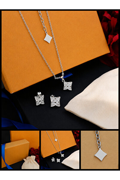 Glamour Galore Luxurious Earring and Chain with Accessories