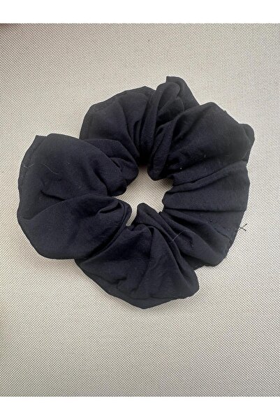 PAZEN MODA Thin Satin Fabric Elastic Buckle Black Color