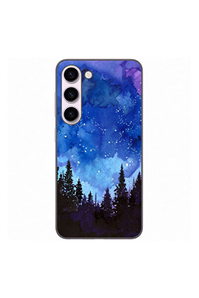 OEM Θήκη συμβατή με Samsung Galaxy S23 Σιλικόνης Gel TPU με σχέδιο Νυχτερινό ...