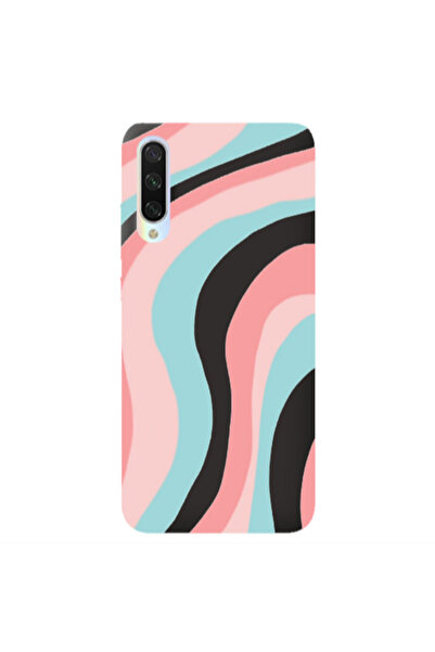 Other Xiaomi Mi 9 Lite Colored lines Black Colored Silicone TPU Θήκη