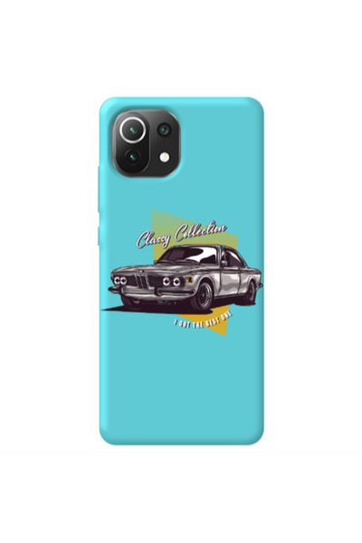 Other Xiaomi Mi 11 Lite Classy Collection Turquoise Colored Silicone TPU Θήκη