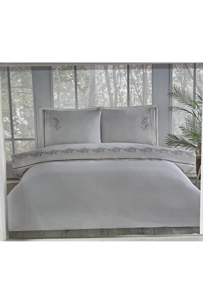 Özdilek 2026 Double Embroidered Duvet Cover Set