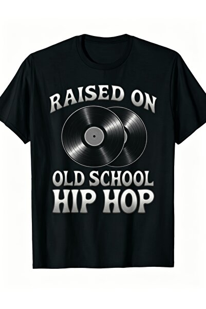 212Wear Pure Cotton T-shirt, Vintage Vinyl Record Hip-hop Music Print, Summer...