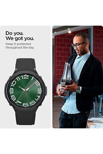 Yıldızan cfr shop Galaxy 6 (47mm) واقي شاشة زجاجي سهل التركيب Glas.tR EZ Fit ...