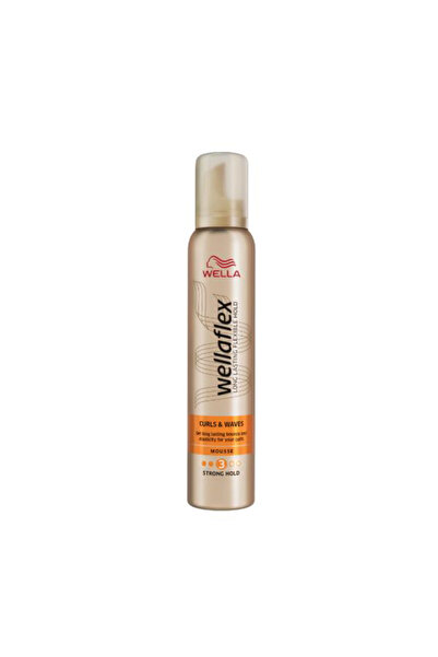 wellaflex Spuma Pentru Bucle cu Fixare Puternica - Wella Mousse Curls&Waves S...