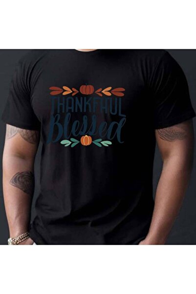 212Wear تي شيرت رجالي من AI Thankful Thanksgiving Thankful, Grateful Wrinkle ...