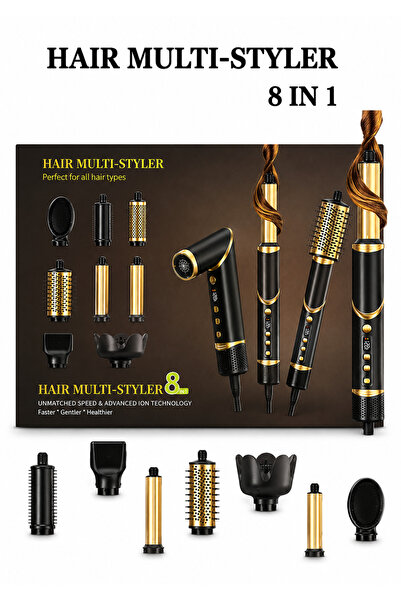 essentialneedforall Style, Curl, Straighten & Dry with One Tool! premium Prof...
