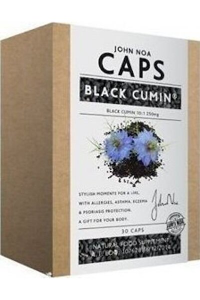 JOHN NOA Συμπλήρωμα Διατροφής Superherbs Black Cumin Μαύρο Κύμινο 30caps