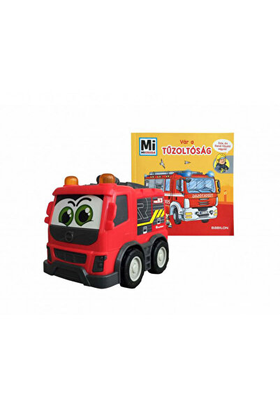 Dickie Toys Carte ilustrată cu mașina de pompieri Ce este ce, în limba maghiară