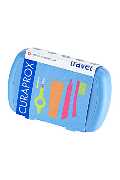 Curaprox Be You Travel Set, Πακέτο Στοματικής Υγιεινής Ταξιδίου, Γαλάζιο