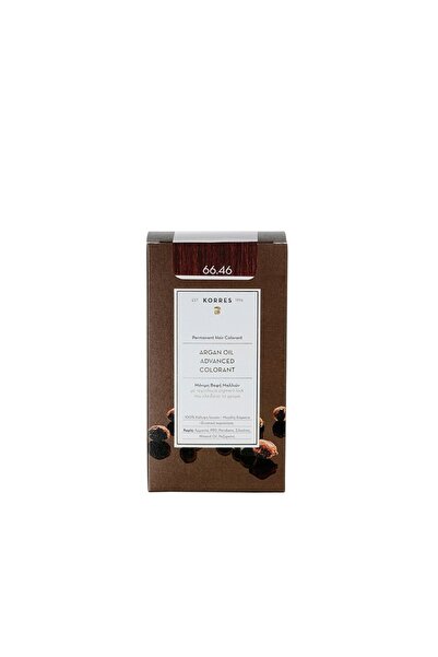 korres Argan Oil Advanced Colorant 66.46 Έντονο Κόκκινο Βουργουνδίας