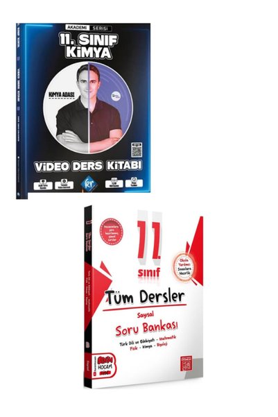 Analiz Yayınları BENİM HOCAM LİSE 11. SINIF TÜM DERSLER VE 11.SINIF KİMYA VİD...
