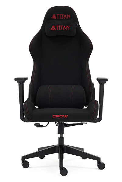 Titanseat Crow Red Kumaş Oyuncu Koltuğu