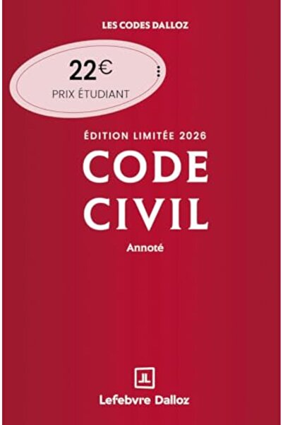 Harper Collins Code Civil 2026 Annote. Edition Limitee. 125E Ed. Edition Limitee