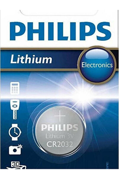Philips Μπαταρία ρολογιού λιθίου CR2032 3V 1 τεμάχιο